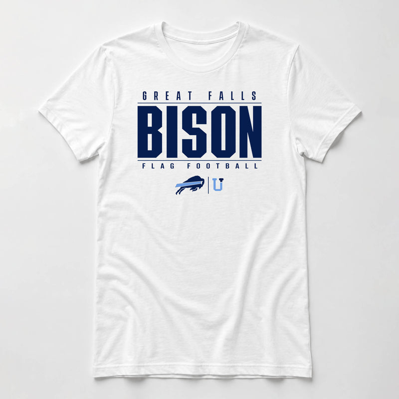 UPTOP / GREAT FALLS BISON FLAG FOOTBALL TEE