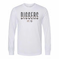 UPTOP / DIGGERS FOOTBALL LONG SLEEVE TEE