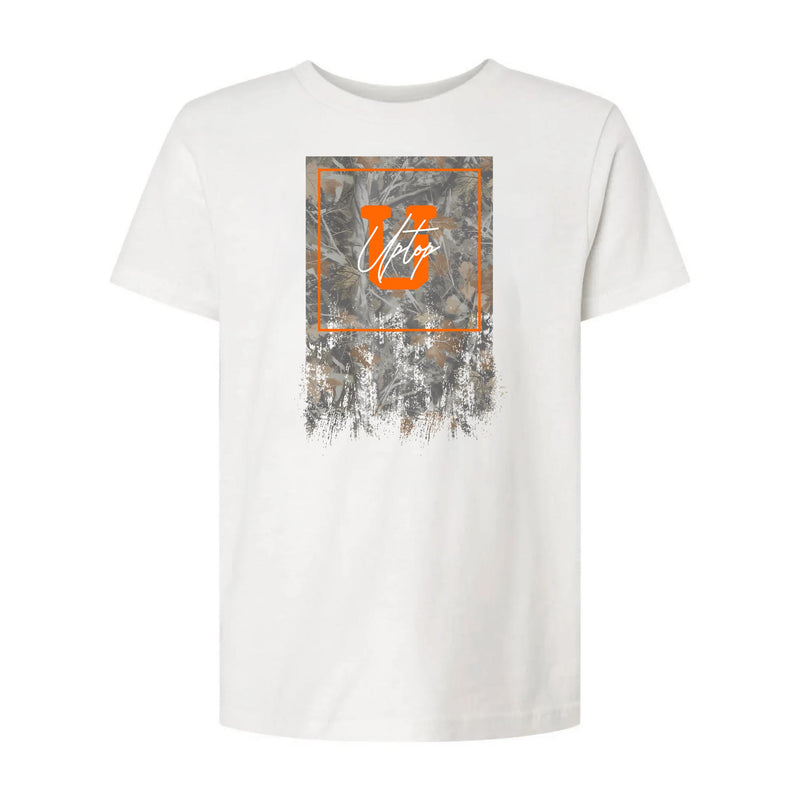 UPTOP BACKCOUNTRY CAMO YOUTH TEE