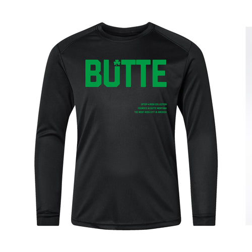 UPTOP BUTTE IRISH YOUTH LONG SLEEVE TEE