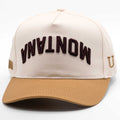 UPTOP MONTANA FLIPPED 2-TONE SNAPBACK HAT