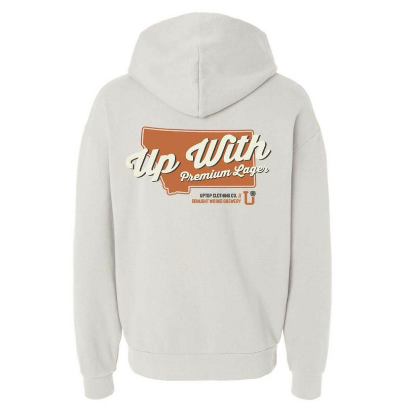 UPTOP x DRAUGHT WORKS / UP WITH OVERSIZED HOOD
