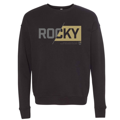 UPTOP / ROCKY MOUNTAIN COLLEGE HALF CREWNECK SWEATSHIRT