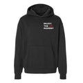 UPTOP ENJOY THE MOMENT SCRIPT PIGMENT HOODIE