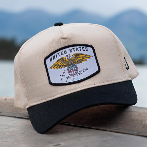 UPTOP UNITED STATES OF AMERICA 2-TONE HAT
