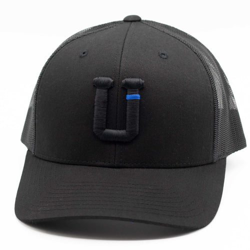 UPTOP THIN BLUE LINE RETRO TRUCKER HAT