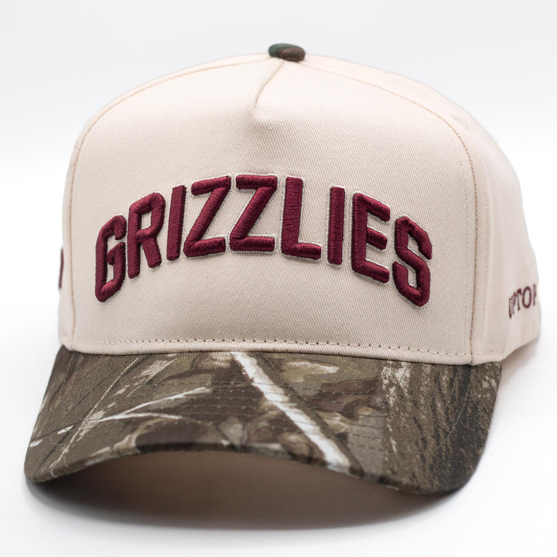 UPTOP / GRIZZLIES 2-TONE SNAPBACK HAT