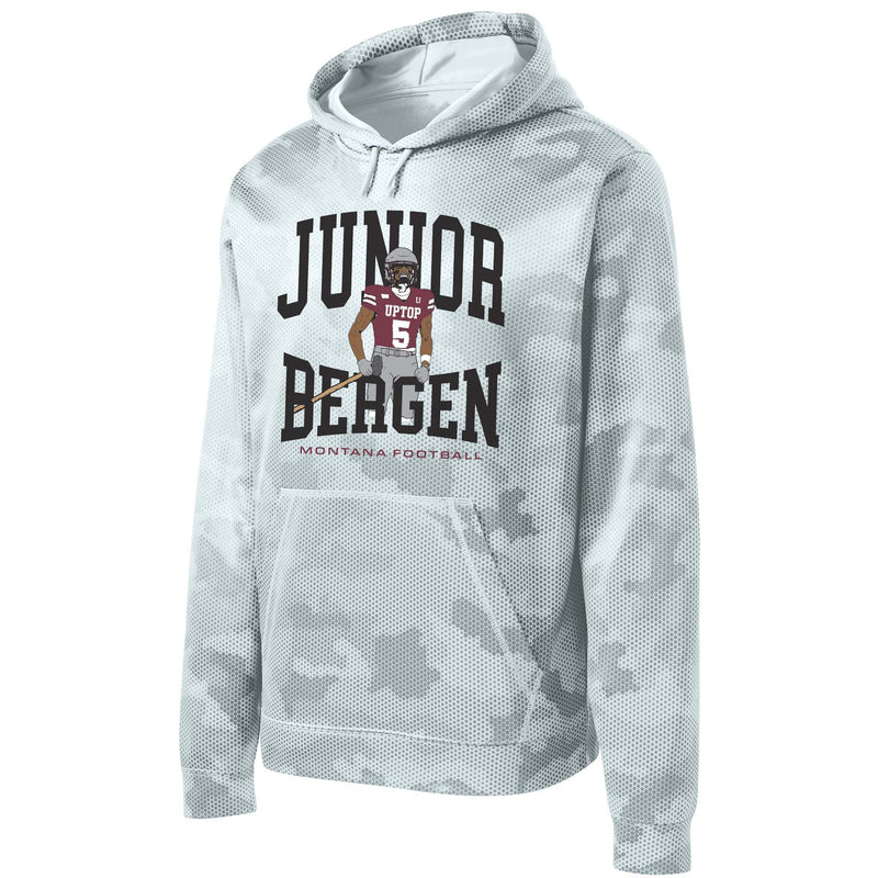 UPTOP / JUNIOR BERGEN WHITE CAMO HOOD