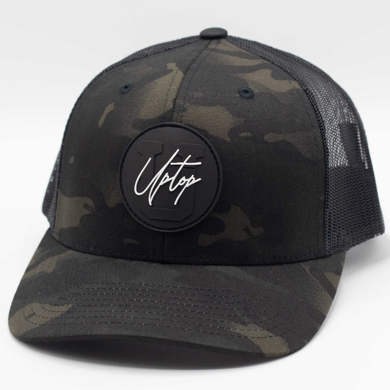 UPTOP OVERLAY PVC RETRO TRUCKER HAT