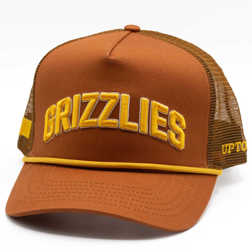 UPTOP / VINTAGE GRIZZLIES RETRO TRUCKER ROPE HAT