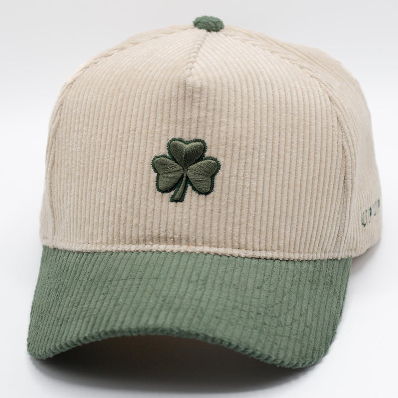 UPTOP IRISH 2-TONE CORDUROY HAT