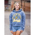 UPTOP // MSU TERRITORY WOMEN'S CROP HOODIE