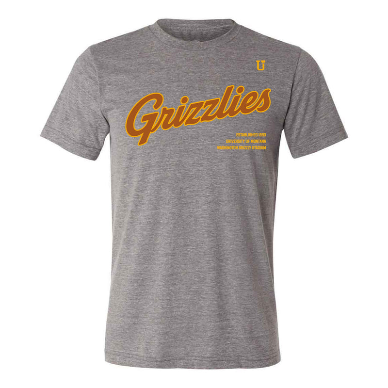 UPTOP // VINTAGE GRIZZLIES SCRIPT TEE