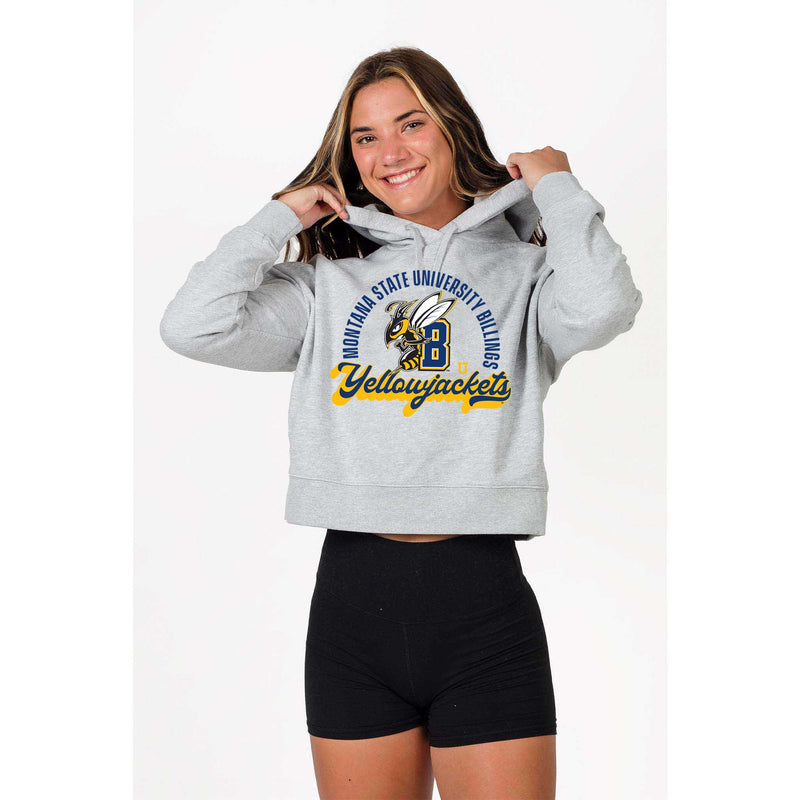 UPTOP / MSUB TERRITORY WOMEN'S CROP HOODIE