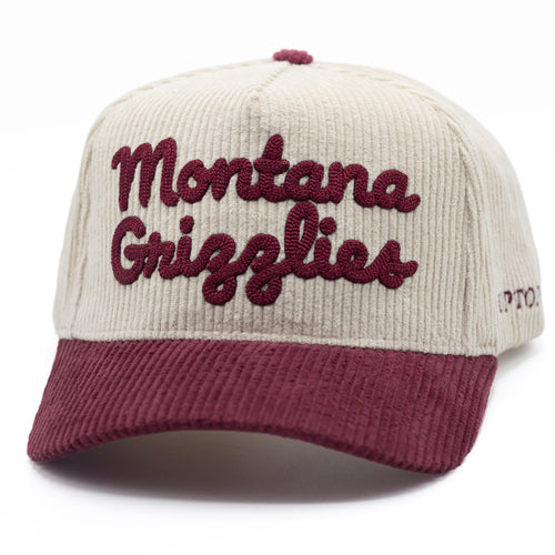 UPTOP / MONTANA GRIZZLIES CHAIN CORDUROY HAT