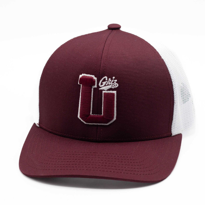 UPTOP // GRIZ SOLO BORDER RETRO TRUCKER HAT