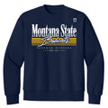 UPTOP // MSU LEGACY STRIPE HEAVYWEIGHT CREWNECK SWEATSHIRT