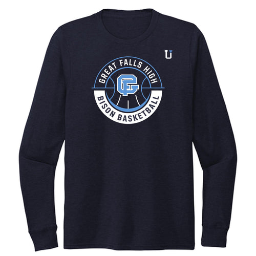 UPTOP / GREAT FALLS HIGH BASKETBALL LONG SLEEVE TEE