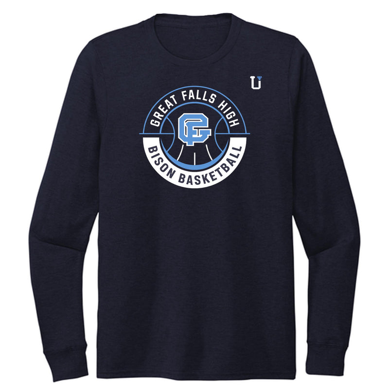 UPTOP / GREAT FALLS HIGH BASKETBALL LONG SLEEVE TEE