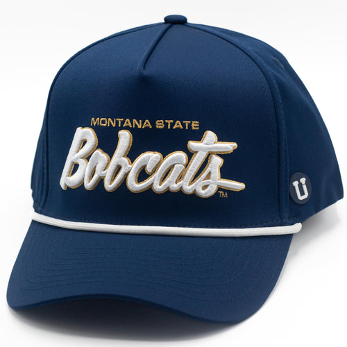 UPTOP / MSU BOBCATS SCRIPT ROPE HAT