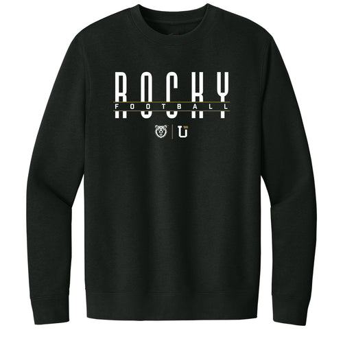 UPTOP / ROCKY MOUNTAIN COLLEGE FOOTBALL CREWNECK SWEATSHIRT