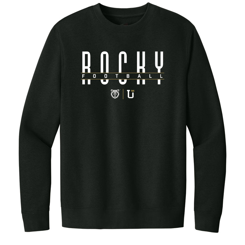 UPTOP / ROCKY MOUNTAIN COLLEGE FOOTBALL CREWNECK SWEATSHIRT