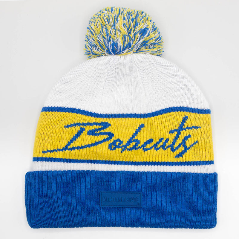 UPTOP / MSU SCRIPT JACQUARD BEANIE