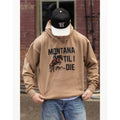 UPTOP MONTANA TIL I DIE COWBOY OVERSIZED HOODIE