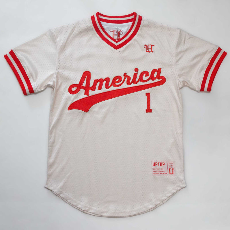 UPTOP AMERICA BASEBALL JERSEY