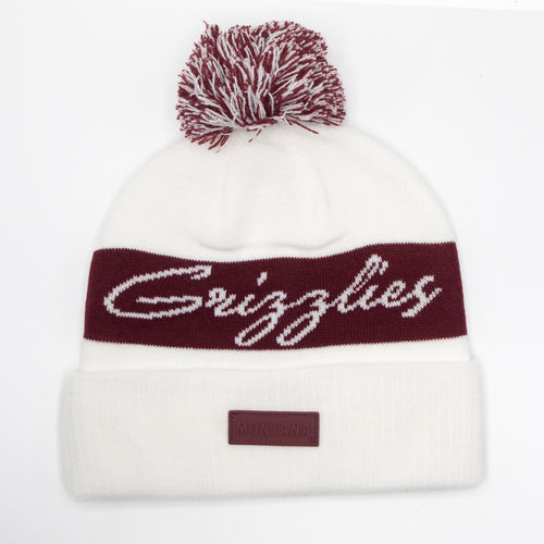 UPTOP / GRIZZLIES SCRIPT JACQUARD BEANIE