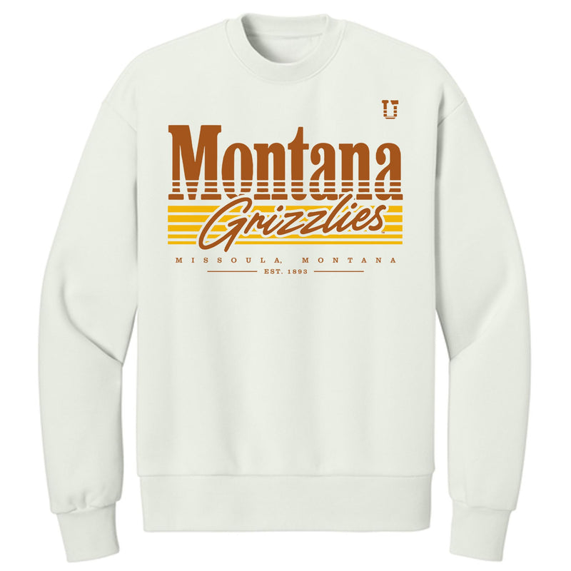 UPTOP // VINTAGE GRIZ LEGACY STRIPE HEAVYWEIGHT CREWNECK SWEATSHIRT