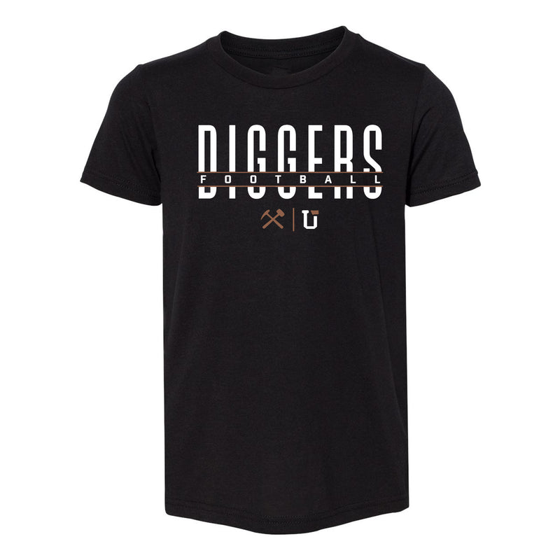 UPTOP / DIGGERS FOOTBALL YOUTH TEE