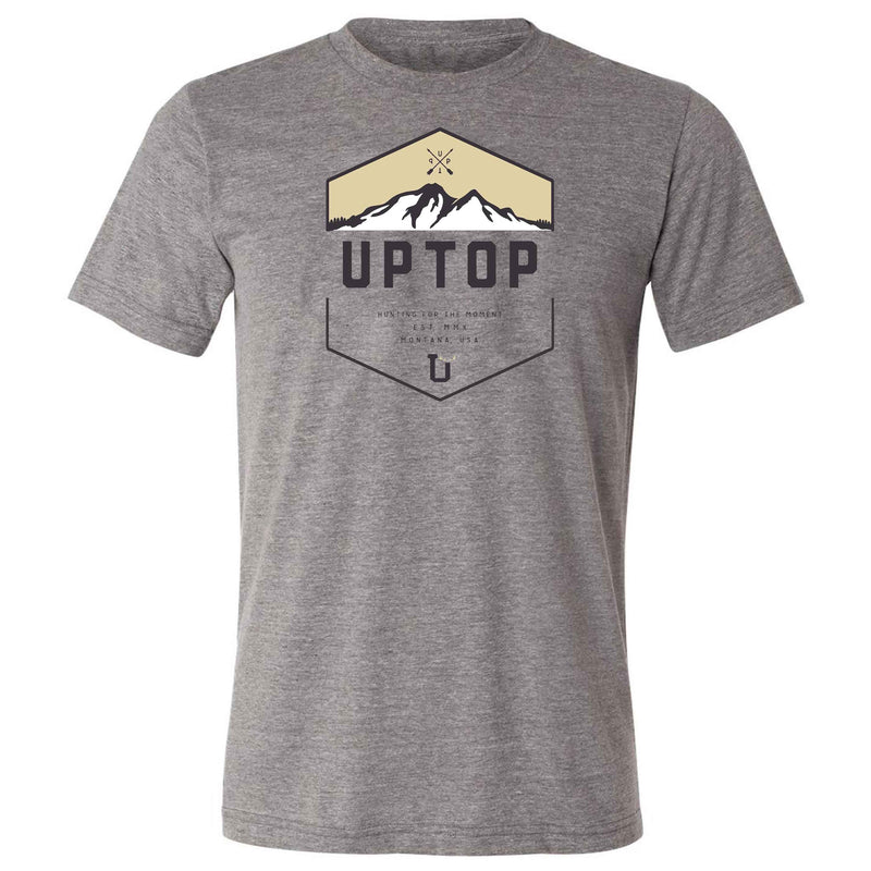 UPTOP BACKCOUNTRY TRIBLEND TEE