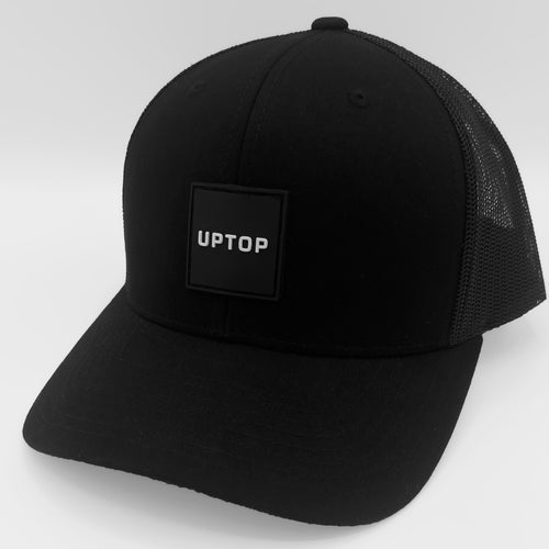UPTOP SIMPLE PVC RETRO TRUCKER HAT