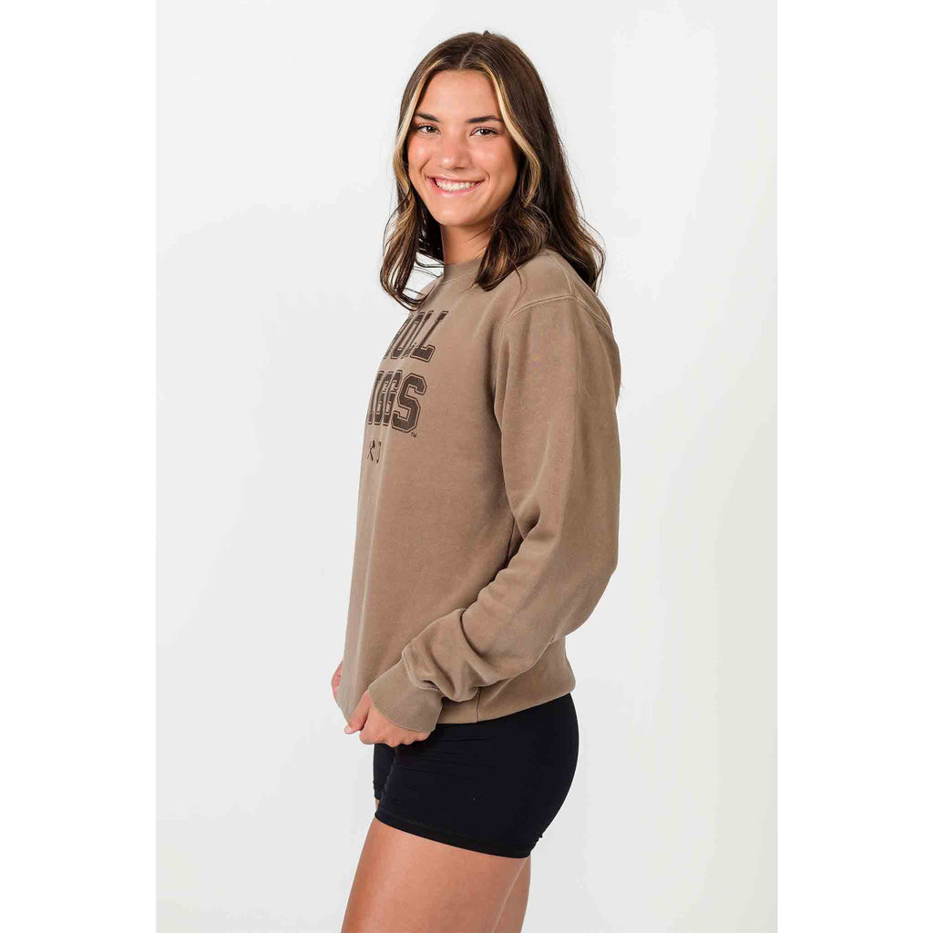 UPTOP / MONTANA TECH ROLL DIGGS PIGMENT CREWNECK SWEATSHIRT
