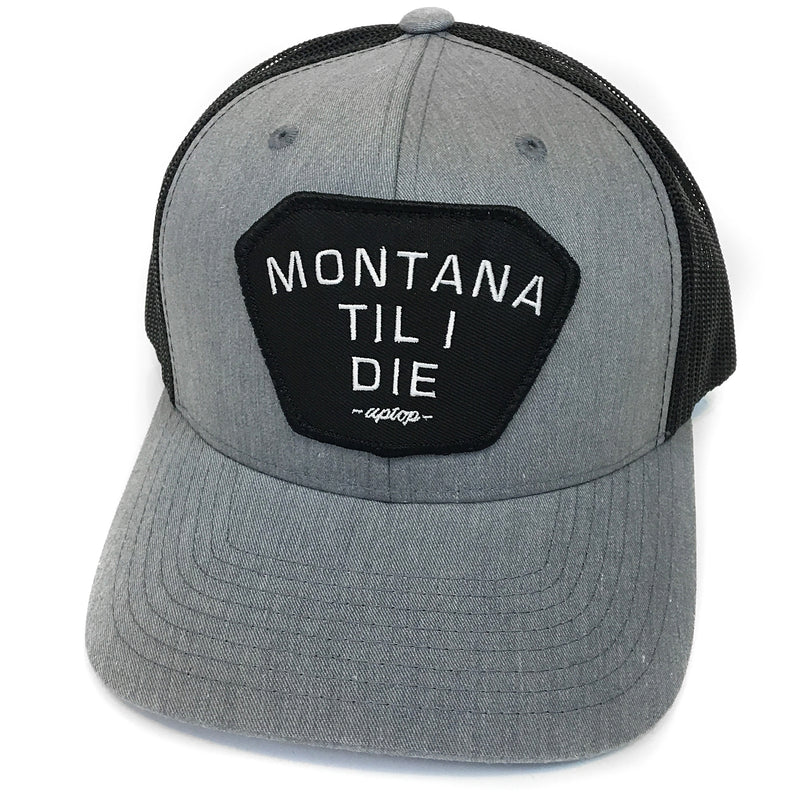MONTANA TIL I DIE UPTOP RETRO TRUCKER HAT