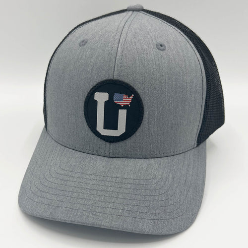 UPTOP UT-UNITED STATES FLAG RETRO TRUCKER HAT