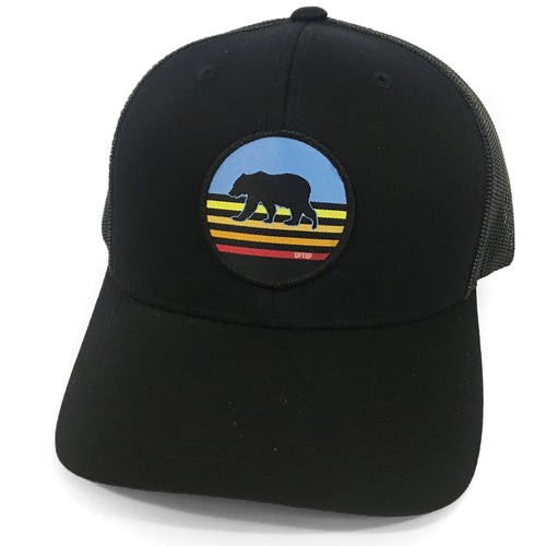 UPTOP WALKING SUNSET RETRO TRUCKER HAT